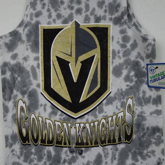 Las Vegas Golden Knights Tank Top T-Shirt Men's Size S Hockey NHL 47 Brand Tee - Picture 2 of 8